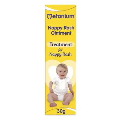 Metanium Nappy Rash Ointment - Treatment of Nappy Rash - Helps Relieve Irritation & Redness - Ge