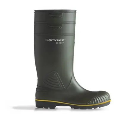 (8 UK, Green) Dunlop Mens Acifort Heavy Duty Wellies