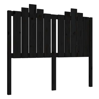 (black, x x cm) vidaXL Bed Headboard Bedroom Bed Header Decorative Headboard Solid Wood Pine