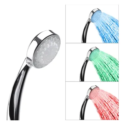 Shower Head LORDAL With LED Lights Silver