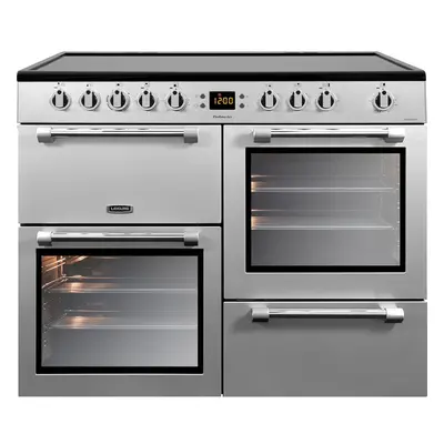 LEISURE Cookmaster CK100C210S Electric Ceramic Range Cooker - Stainless Steel & Chrome, Silver