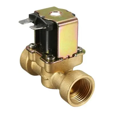 220V Way Normally Closed Brass Electric Solenoid Valve for Air Water Valve