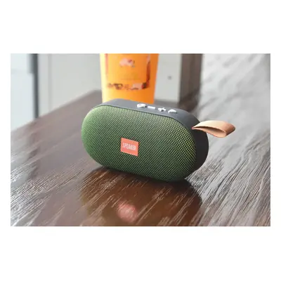 (Green) Mini Wireless Bluetooth Speaker Potable Loudspeaker Sound System 3D Stereo Music Surroun