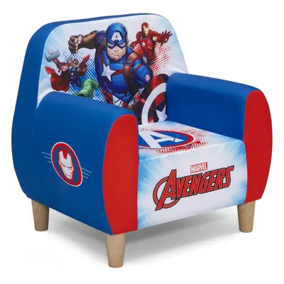 Delta Children Marvel Avengers Foam Chair for Kids Blue