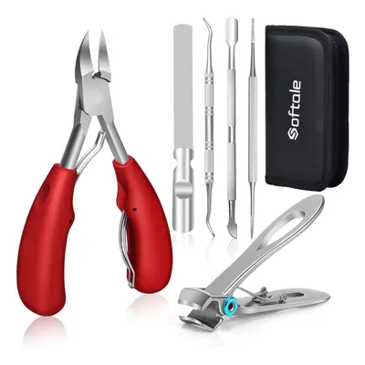 Podiatrist Toenail Clippers, Super Sharp Nail Clippers for Thick & Ingrown Hard Toenail Fingerna