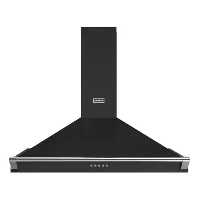 Stoves Richmond ST RICHMOND CHIM 90PYR BLK Chimney Cooker Hood - Black