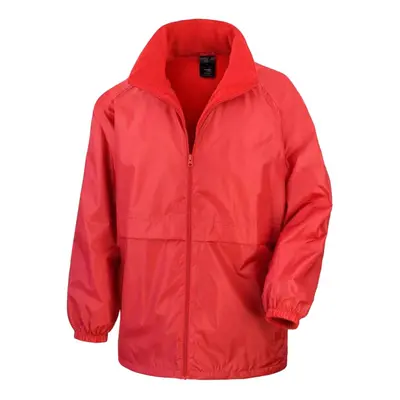 (M, Red) Result Core Mens Microfleece Lined Jacket