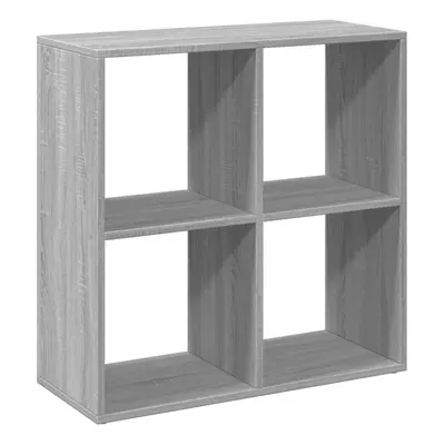 (grey sonoma, 69.5 x x 69.5 cm) vidaXL Room Divider Bookcase Book Rack Bookshelf Engineered Wood