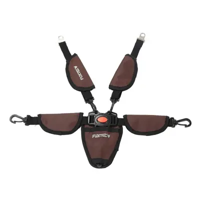 (Brown) FUXTEC safety belt - points - for folding wagon