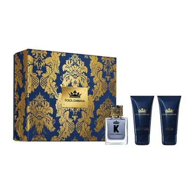 Dolce & Gabbana K - 50ml EDT + 50ml Aftershave Balm + 50ml Shower Gel