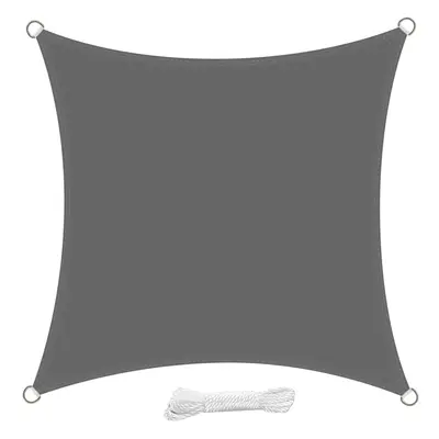 swift Waterproof Sun Shade Sail 2x2 Meter Square for Garden, Grey