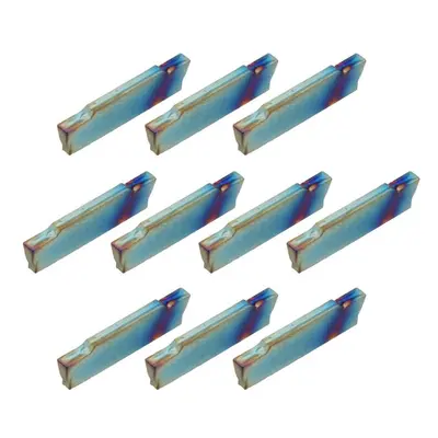 10pcs HRC45 Blue Nano MGMN150-G 1.5mm Carbide Insert for MGEHR/MGIVR Turning Tool Holder