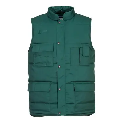 (2XL, Bottle Green) Portwest Mens Shetland Body Warmer