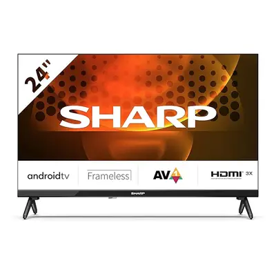 SHARP 24FH6KA 24-Inch HD Ready Smart Frameless Android TV