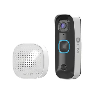 SwannBuddy4K Video Doorbell with SwannShield AI Voice Assistant