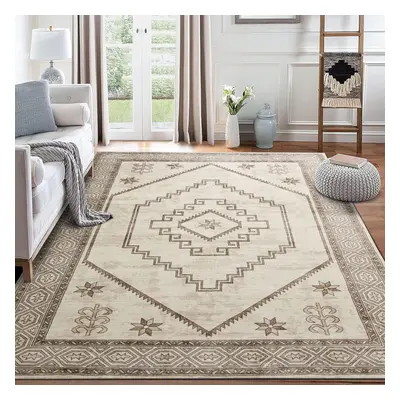 (200 x cm ft in x ft in, RADIANT- CASHMERE RUG) Area Rugs Traditional Extra Large Non Slip Rug L