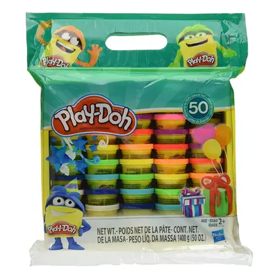 Play-Doh Modeling Compound 50- Value Pack Case of Colors Non-Toxic Assorted Colors 1-Ounce Cans