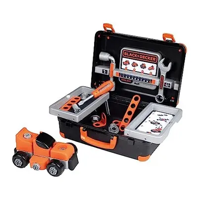 Black & Decker Kids Tool Box - Children's Toy Tool Pretend Play Tools Kit - stickers for the han