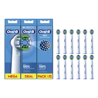 Pro Precision Clean Electric Toothbrush Head, X-Shape and Angled Bristles for Deeper Plaque Remo