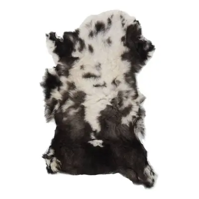 vidaXL Sheep Leather Mixed Colour 70x100 cm Area Rug Fluffy Carpet Chair Cover