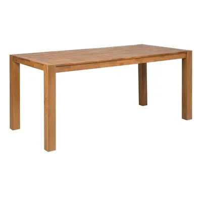 Dining Table NATURA Light Brown cm cm Oak Wood