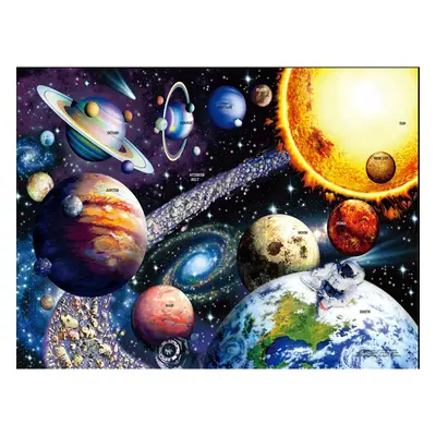 (#6) 1000Pcs Jigsaw Puzzles Space Puzzles Solar System Planets Puzzles Cosmic Galaxy Puzzles Fun