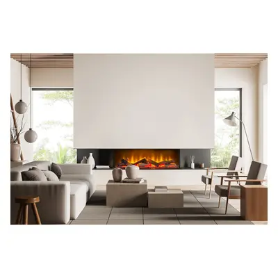 Acantha Aspire Panoramic Media Wall Electric Fire