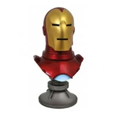 Diamond Select Toys Legends In 3D Marvel Comic Iron Man Scale Bust - 1:2