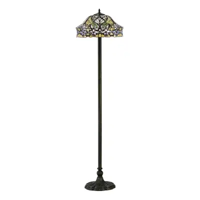 (Secret Gardens Tiffany) BELOFAY Tiffany Style Floor Lamps, Stained Glass Handmade Tiffany Light