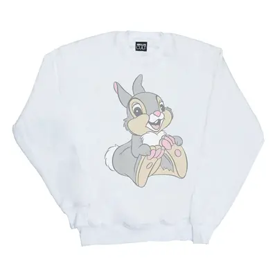 (XXL, White) Disney Womens/Ladies Classic Thumper Cotton Sweatshirt