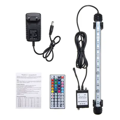 (EU Plug) 28CM 4.5W SMD5050 RGB LED Aquarium Fish Tank Light Color Changing Bar Submersible Lamp