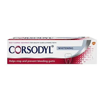 CORSODYL WHITENING Toothpaste with Fluoride 75ml