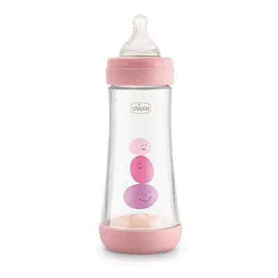 chicco Perfect Anti-Colic Bottles with Silicone Teat for Babies, Months, Bio-Functional with Int