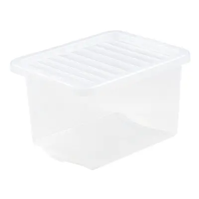 (24L) Wham Crystal Clear Storage Boxes