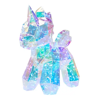 Figurine LED Unicorn FORNAX Multicolour