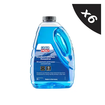 Liqui Moly Windshield Antifreeze Concentrate (-52 ÃÃ¢C) Windscreen Screenwash 6x3L