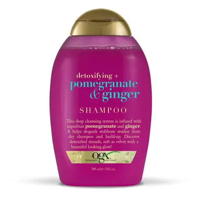 OGX Detoxifying Pomegranate Ginger Shampoo Ounce