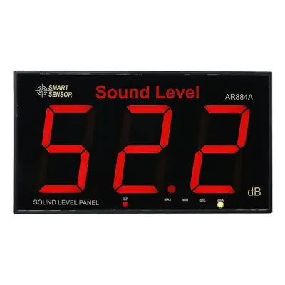 Ar884a Sound Level Meter With Large Lcd Screen Wall Mounted Digital Sound Level Meter Digital No