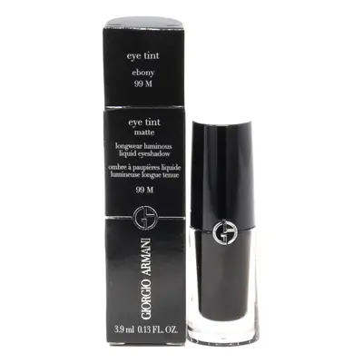 (99M Ebony) Giorgio Armani Eye Tint Liquid Eyeshadow 0.13oz/3.9ml New With Box