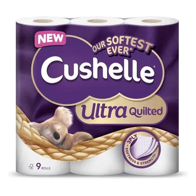 Cushelle Quilted Toilet Tissue Ply - Pack of Rolls