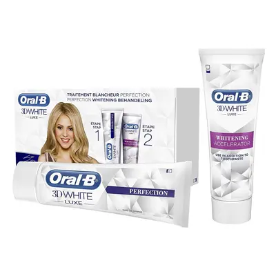 Oral-B 3D White Treatement Toothpaste and Whitening Accelerator