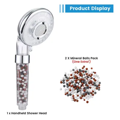 (Single shower head) Shower Head Filtration Hand Mode With Limescale Filter And Ion A Pack Of Mi