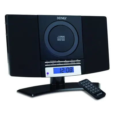 (Black) Denver MC-5220 | CD Player, FM Radio & Clock Alarm