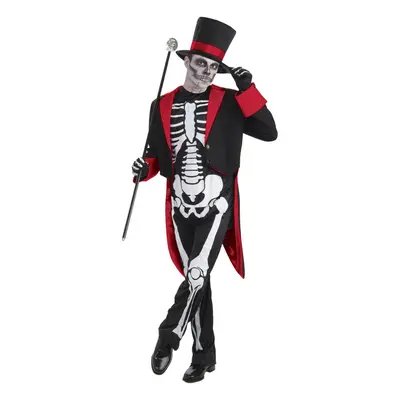 Official Forum AC437 Mens Mr Bone Jangles Standard Adult Costumes Skeleton