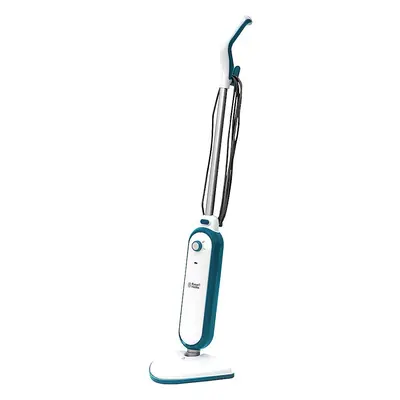 Russell Hobbs RHSM1001-G Steam and Clean Steam Mop White & Aqua - Free year guarantee [Energy Cl