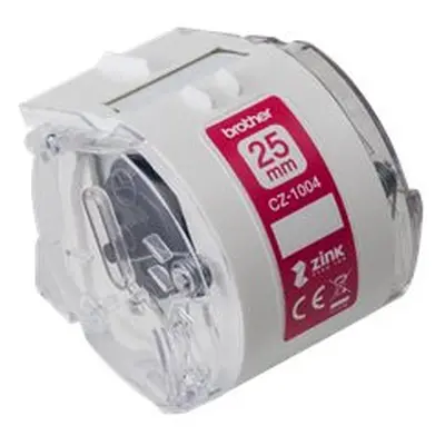 Brother CZ-1004 White label-making tape