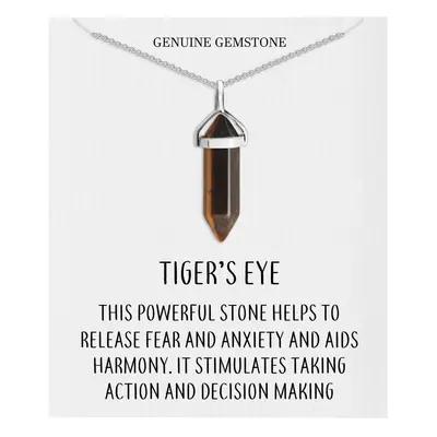 Tiger's Eye Gemstone Necklace