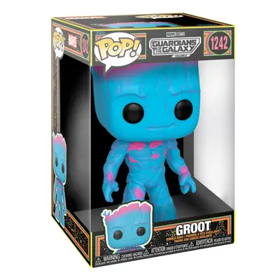 POP figure Marvel Guardians of the Galaxy Groot Black Light Exclusive 25cm