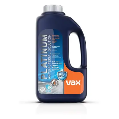 Vax Platinum Antibacterial 1.5L Carpet Cleaner Solution |Kills 99.99% of Bacteria | Neatralises 