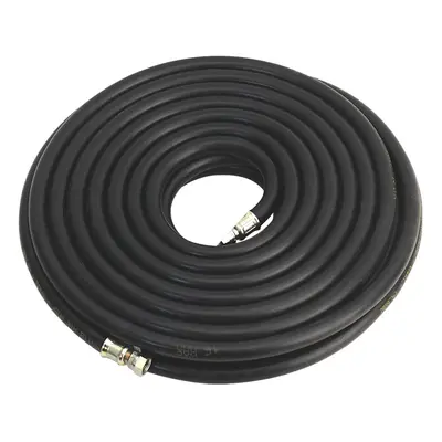 Sealey Heavy-Duty Air Hose with 1/4"BSP Unions 15m x 10mm AH15RX/38